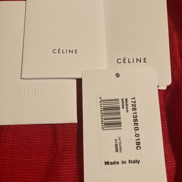 Rare White Celine Edge Purse - Picture 9 of 9